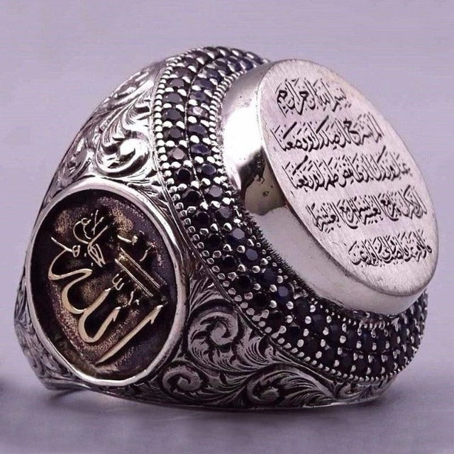 Bague arabe élégante