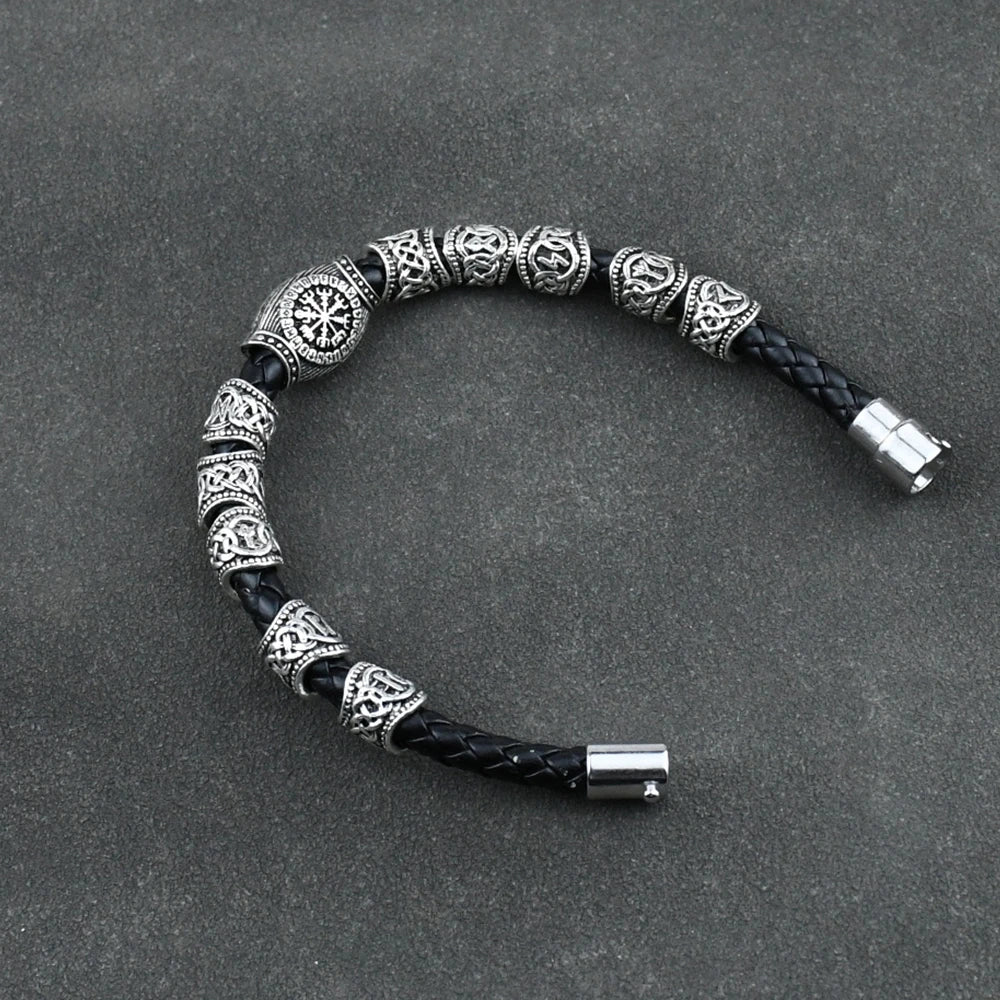 Bracelet Homme Viking Runes Nordiques