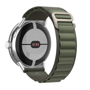 Bracelet Boucle Alpine Smartwatch Google Pixel Watch 1 & 2  vert