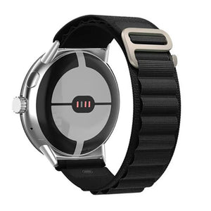 Bracelet Boucle Alpine Smartwatch Google Pixel Watch 1 & 2  noir