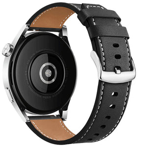 Bracelet en Cuir Smartwatch Google Pixel Watch 1 & 2 noir