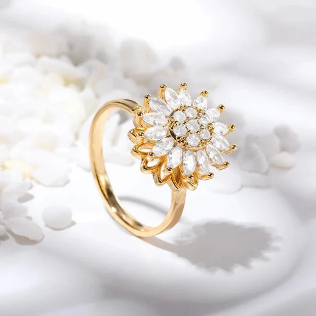 Bague Tournesol Citrine