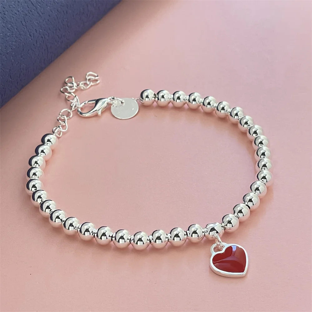 Red Heart Bracelet for Women – Artistika