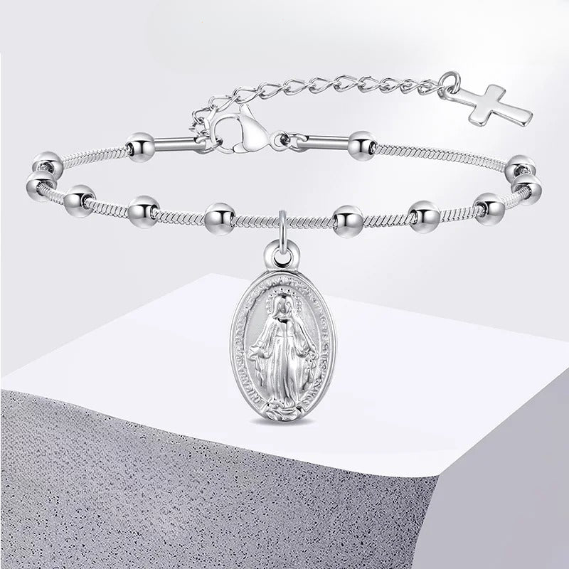 Bracelet Vierge Marie main image 0