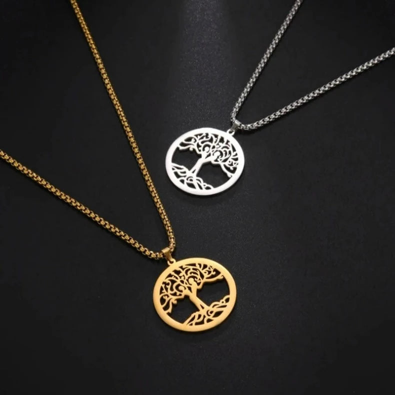 Collier Pendentif Vintage En Argent 925 Avec Cabochon Vert émeraude - Occasion En Parfait état