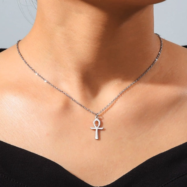 Collana Zancan in argento con pendente a croce - Fabiani Gioiellerie Collana Zancan in argento con pendente a croce - Fabiani Gioiellerie