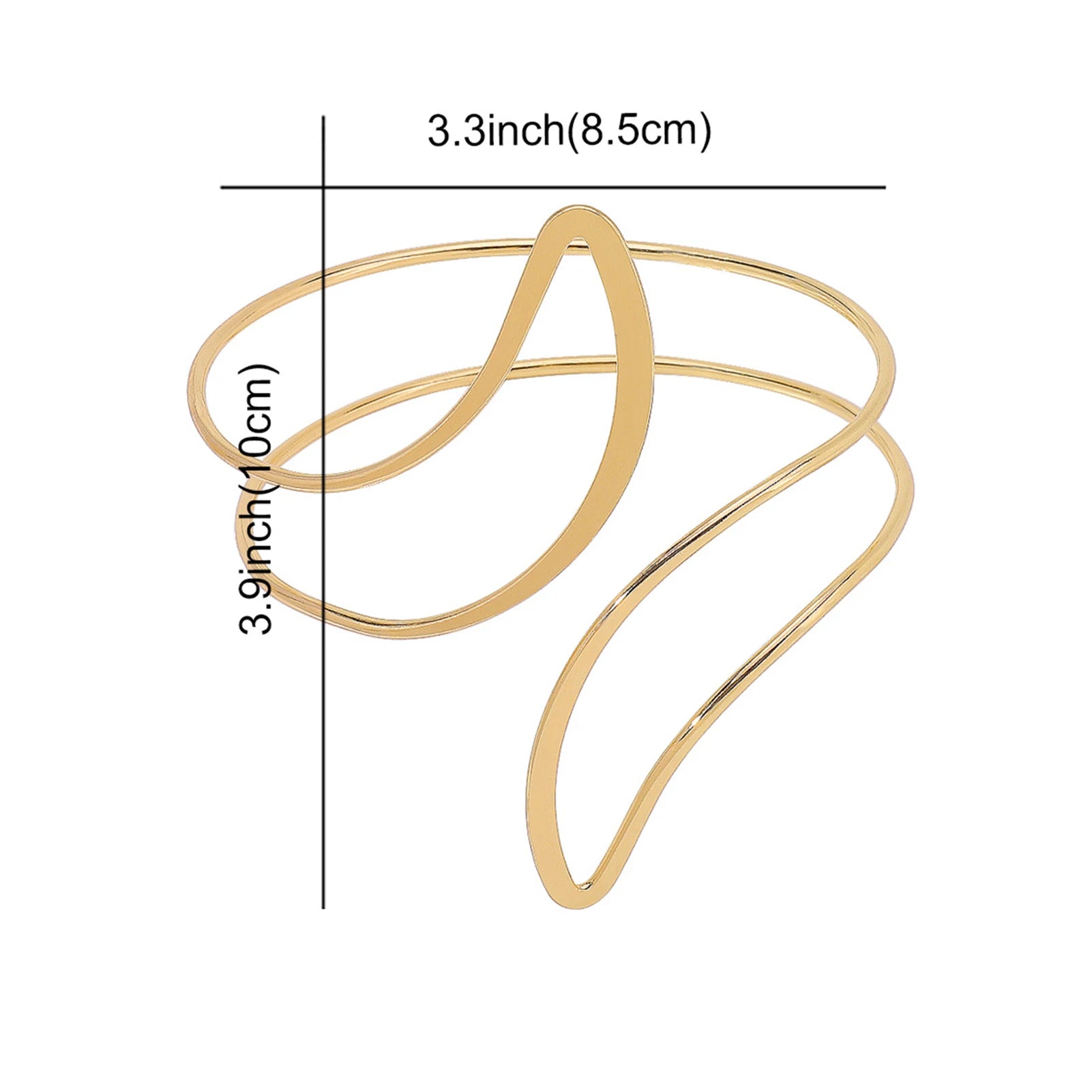 Ornement Élégant de Haut de Bras - Bracelet de Bras et Bijou Chaîne de Biceps Femme