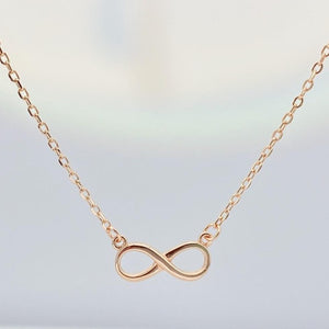 Collier Infini Or Rose