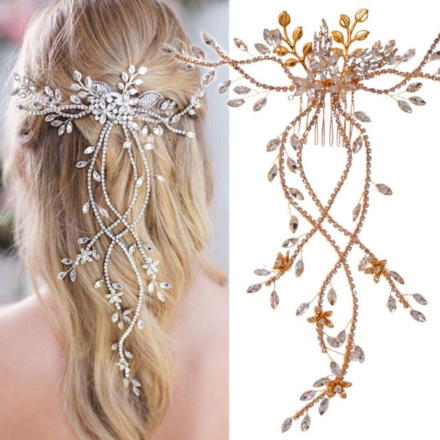 Barrette Cheveux Fleur Blanc Cassé/bordeaux - Pour Mariage, Mariée, Pas Cher