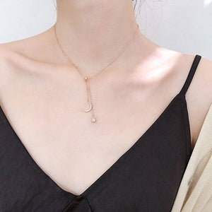Collier Lune & Soleil Or