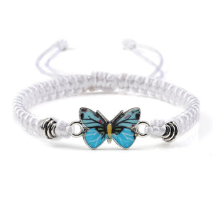 Bracelet Papillon Bleu