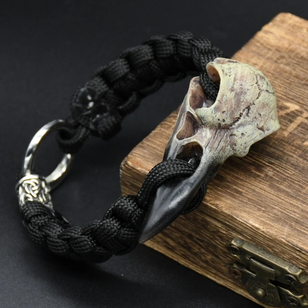 Bracelet Viking Corbeau d'Odin