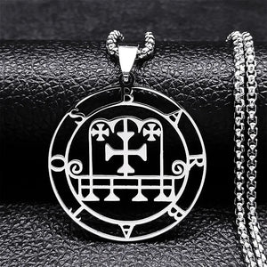 Collier Satanique Pendentif Esprit Démoniaque barbatos