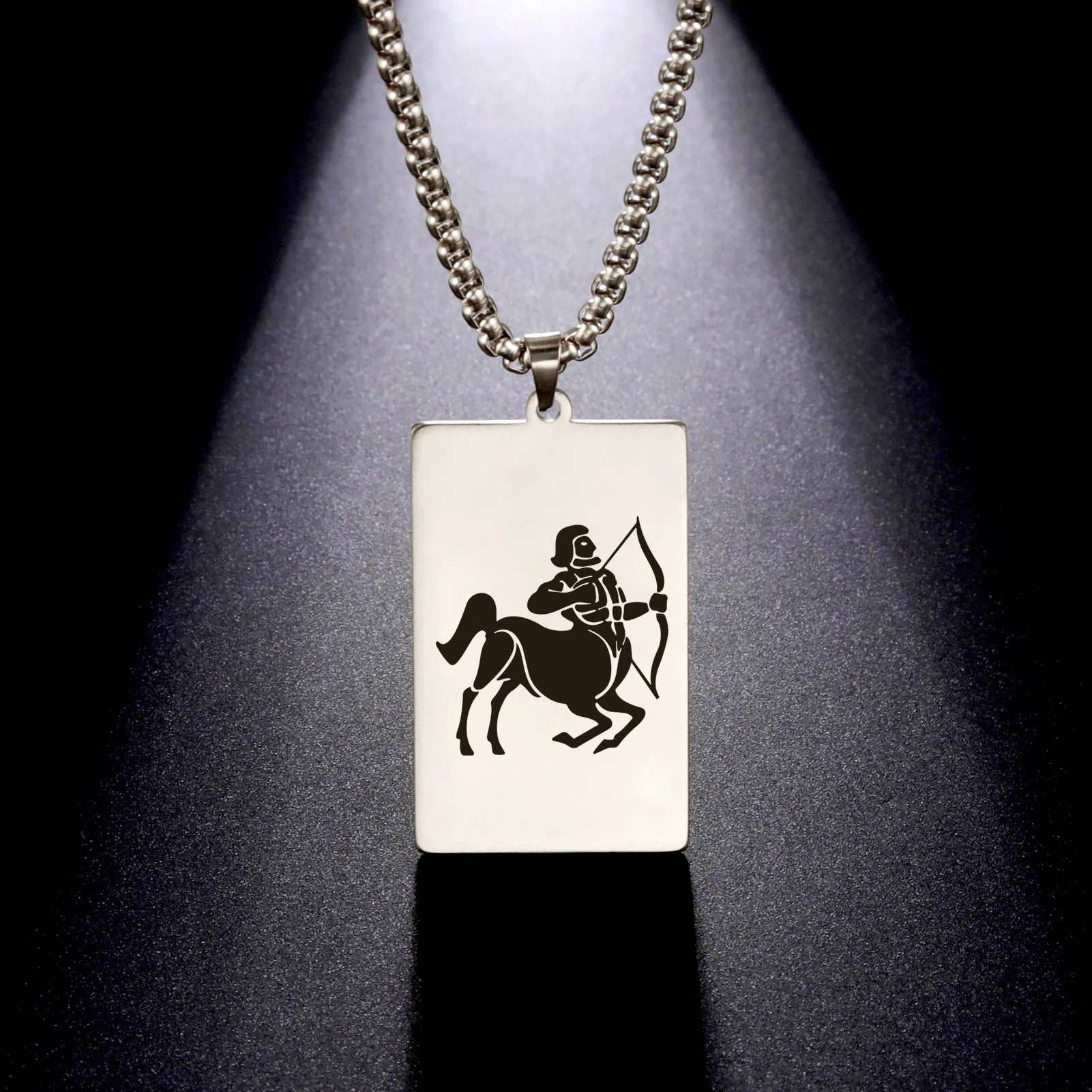Collier avec Pendentif Elégant Signe du Zodiaque Astrologique