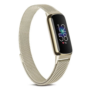 Bracelet Montre Fitbit Luxe or 