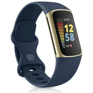 Bracelet Montre Fitbit Charge 5 bleu marine