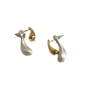 Boucles d'Oreilles Clou Goutte d'Eau