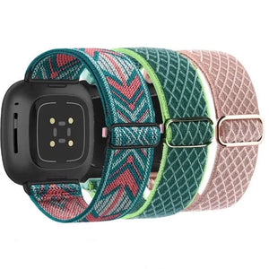 Braided Watch Band Fitbit Versa 1 Versa 2 Versa 3