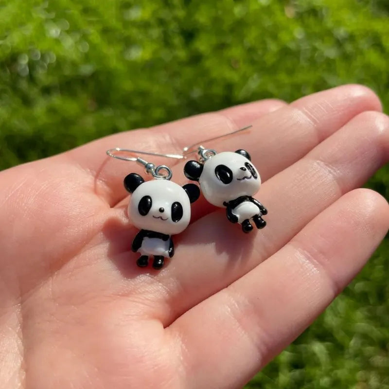 Boucles D'Oreilles Panda