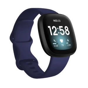 Bracelet pour Montre Fitbit Versa 3 bleu marine