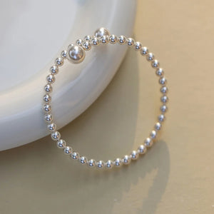 Bracelet Gourmette pour Femme en Perles