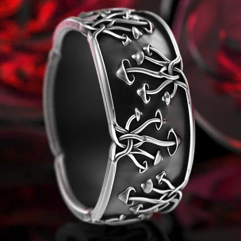 Bague avec Champignons pour Homme