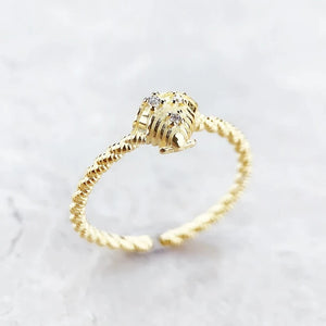 Bague Coquillage d'Or - Exception®