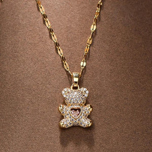 Collier Ours Or