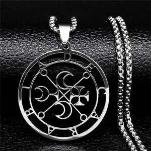 Collier Pendentif Sigil de Démon decarabia