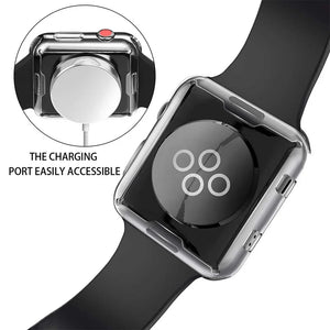 Coque Silicone de Protection pour Apple Watch