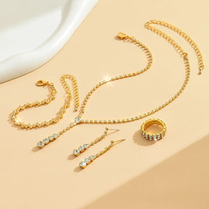 Coffret de 4 Bijoux Strass