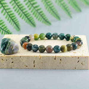 Indian Agate Bracelet