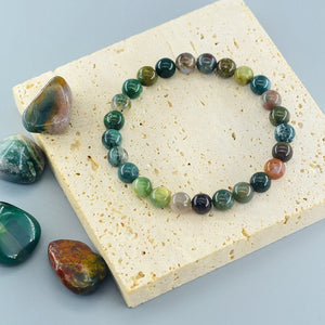 Indian Agate Bracelet