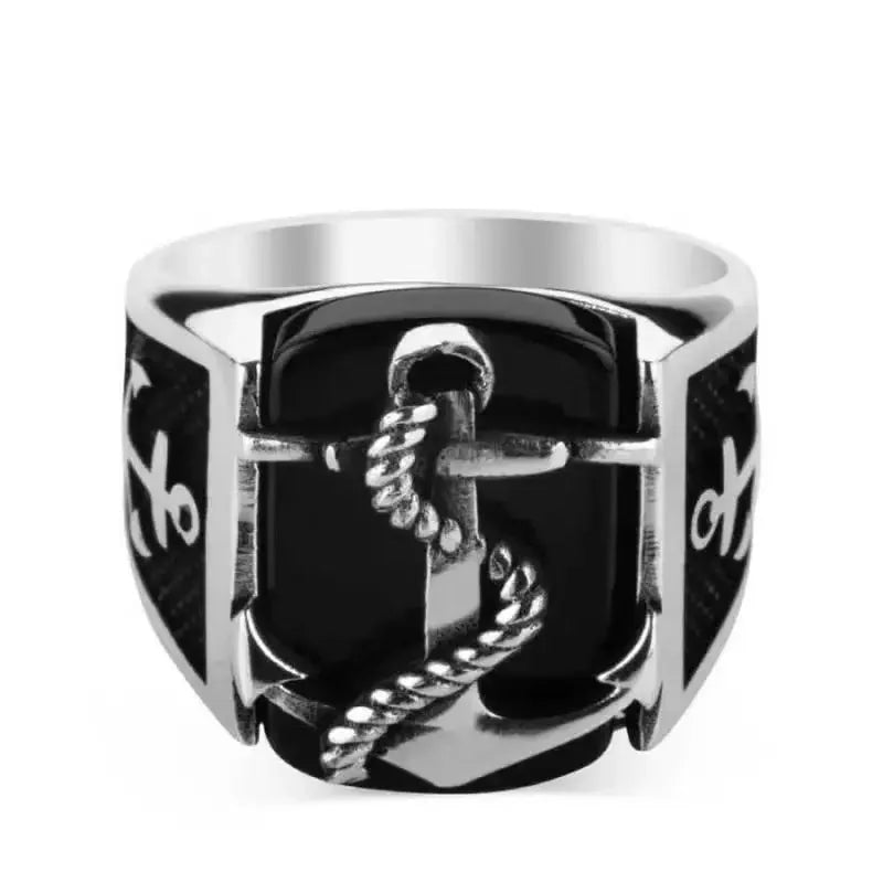 Men's anchor ring