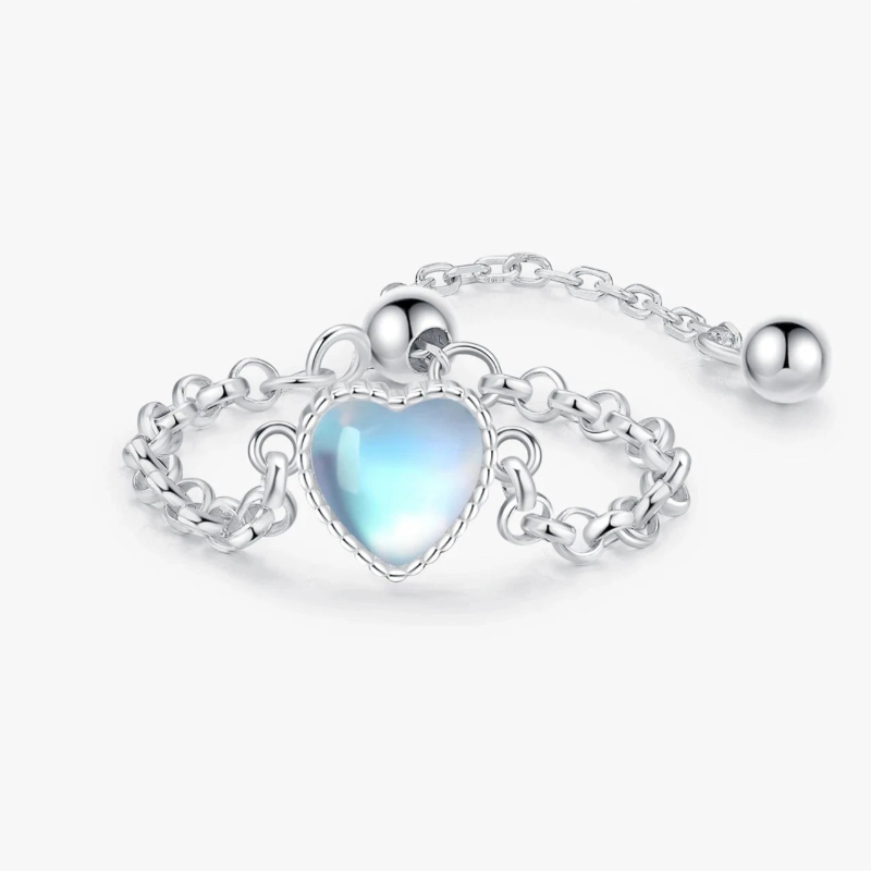 Bague Anneau pour la Fertilité de la Femme Pierre de Lune