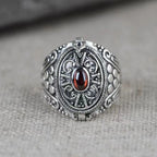 Bague Anneau de Style Ethnique avec Ouverture