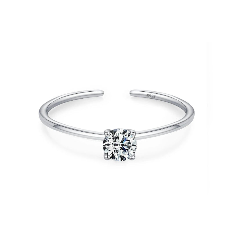 Bague Anneau en Zircon Coloré Pierre de Naissance