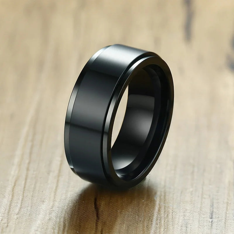 Bague pour Homme Anti-Stress Tournant – Artistika