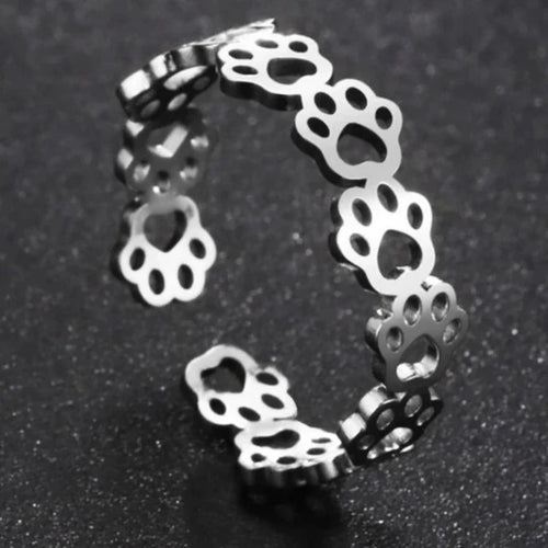 Žiedas Su Letenėlėmis sidabrinis