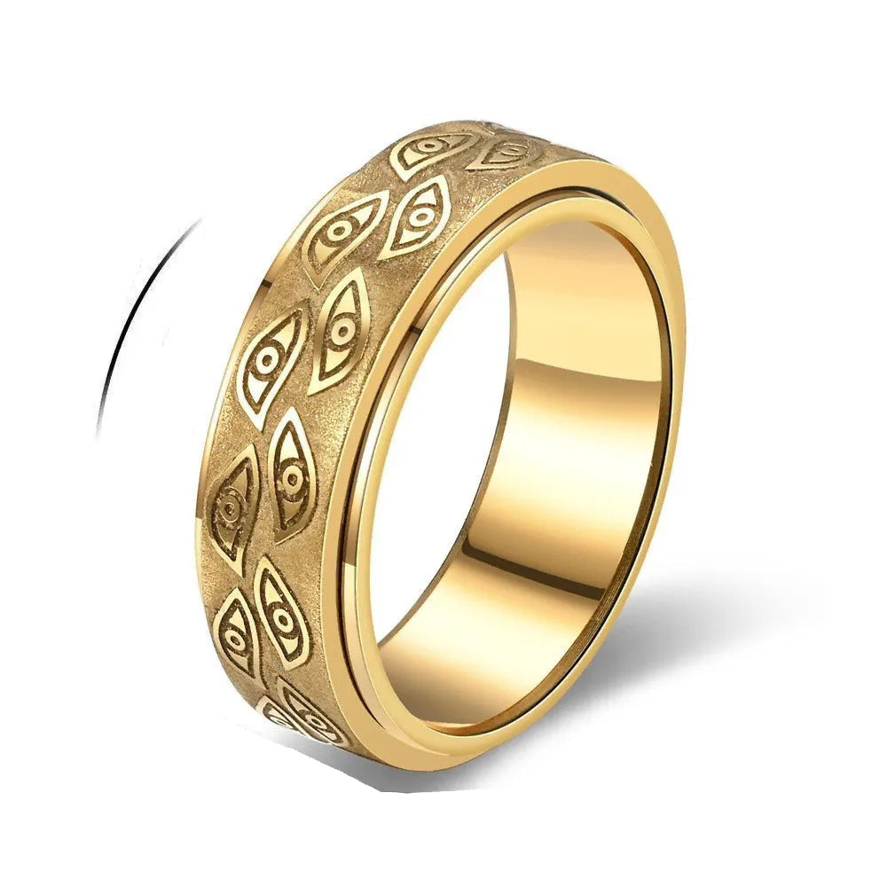 Bague Anti-Stress Tournant Oeil