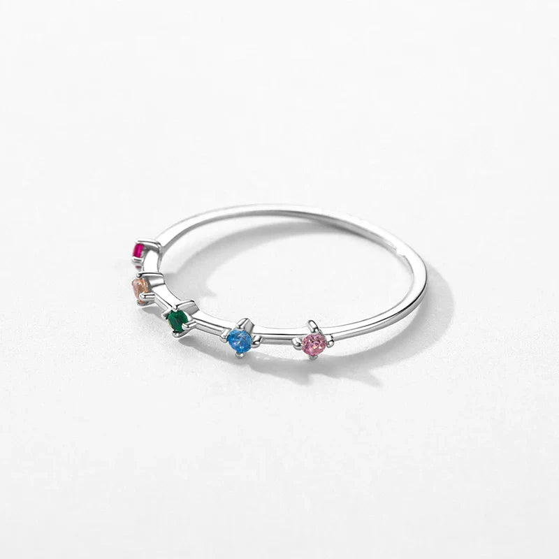 Regenboogring voor dames