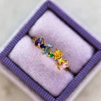 Regenbogenring für Damen