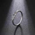Bague avec Croissants de Lune argent