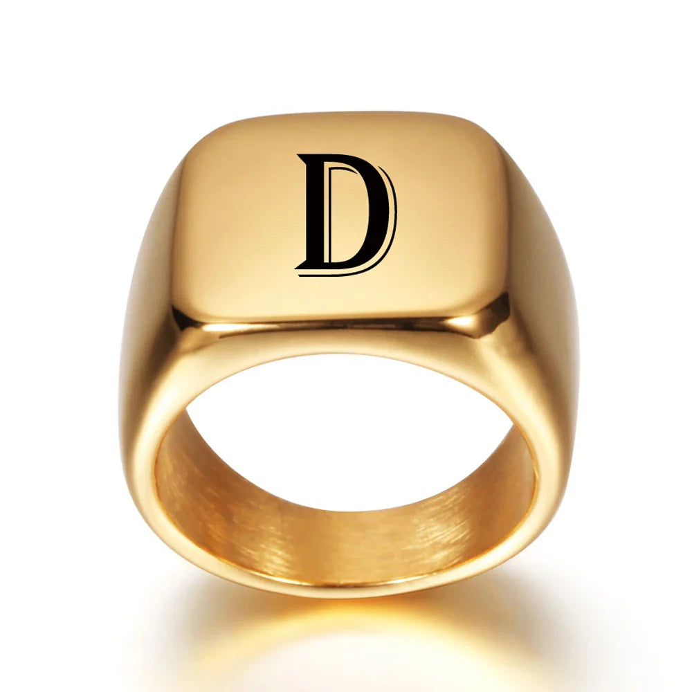 Bred personlig herrering med initialen d