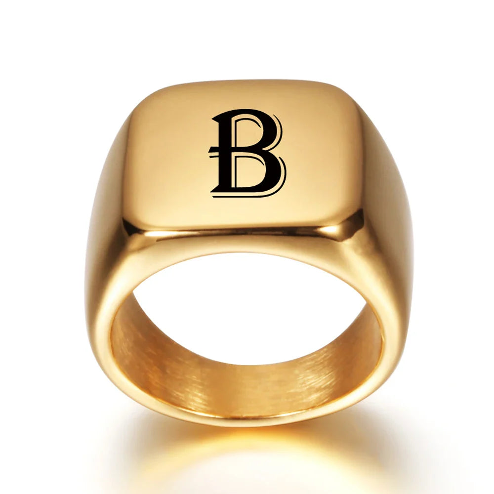 Bred personlig herrering med initialen b