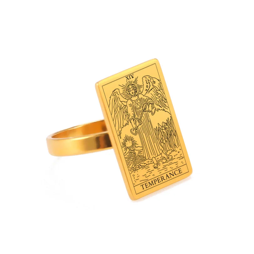 Bague carte de tarot