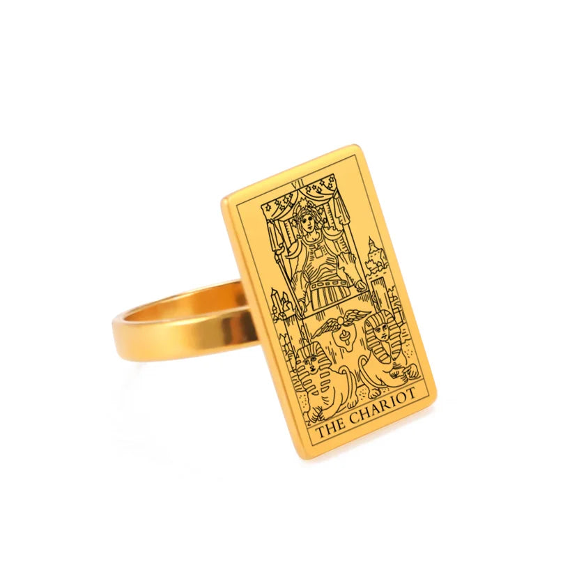 Bague carte de tarot