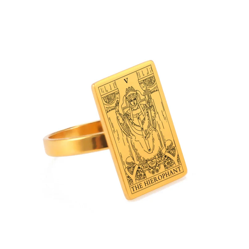 Bague carte de tarot