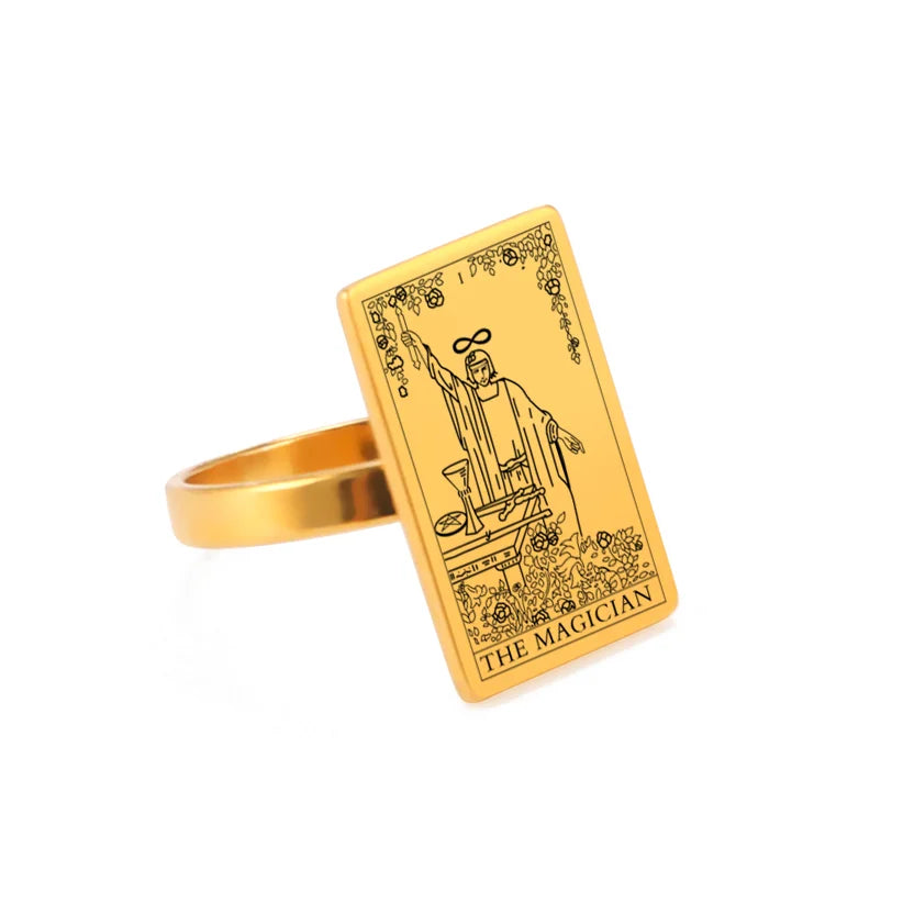 Bague carte de tarot
