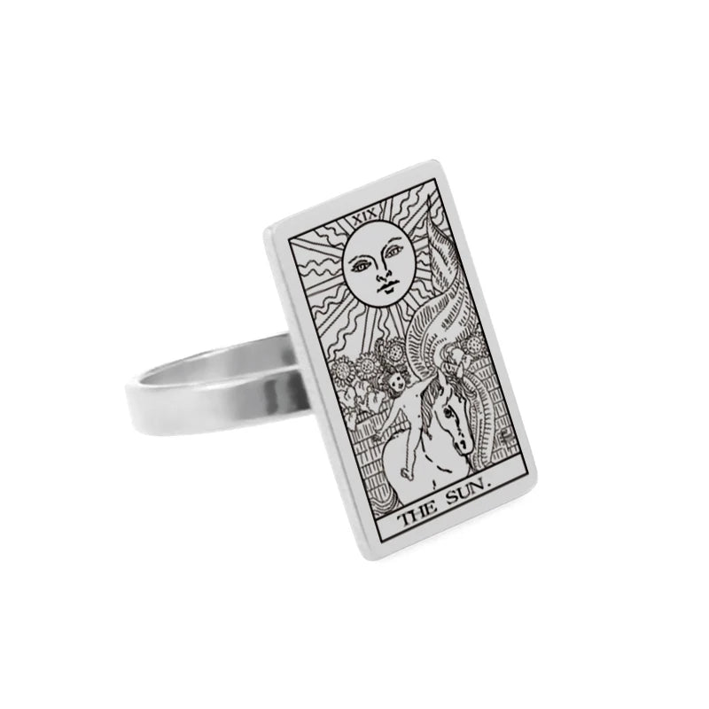 Bague carte de tarot